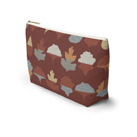 Frond Accessory Pouch w T-bottom in Red